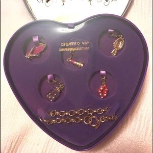 Swarovski Crystal enhanced charm bracelet